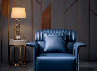 Classic r Designer Leather Loung Club Polser Armchair Single Seat Sofa Relax