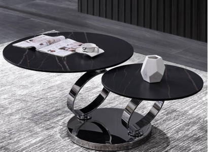 Coffee table Luxury Design Couch Table Coffee Side Tables Round Sofa Living room