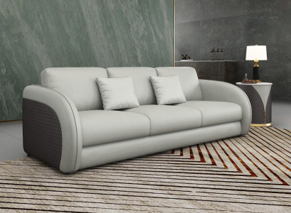 Three Seater Italian Furniture Style Sofa 3 Seater Modern Sofa Leather Sofa
