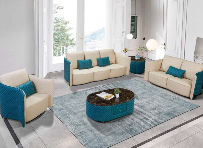Three Seater Italian Style Sofa 3 Seater Modern Sofa Leather Sofa Couch
