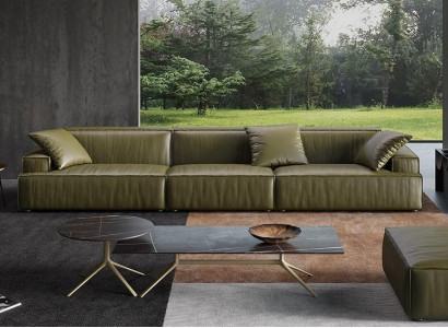 Leather sofa 6 seater xxl couch big sofa lümmel couches sofas couch sets