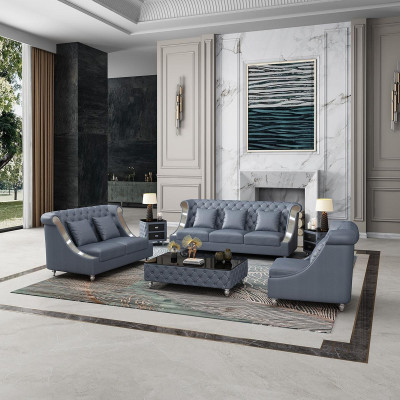 Designer Three Seater Couch Sofa Upholstery Seat 3 Seater Leather Fabric Design Sofas