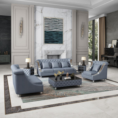 Designer Three Seater Couch Sofa Upholstery Seat 3 Seater Leather Fabric Design Sofas