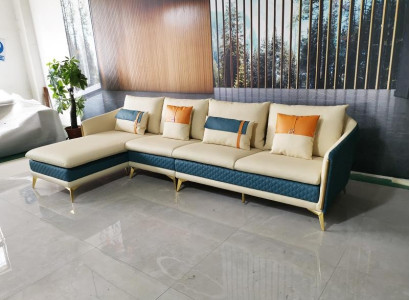 High-quality Corner sofa Living landscape Corner sofa L-shape Fabric Couch Suite Sofa new
