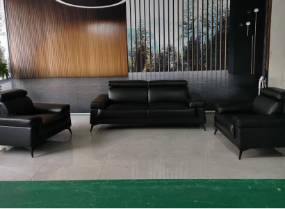 Sofa set 3+1+1 Seater Living landscape Sofa Couch Upholstery Suite Sofas Leather