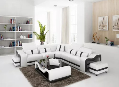 Leather sofa design sofa corner sofa L-shape modern corner sofa upholstery
