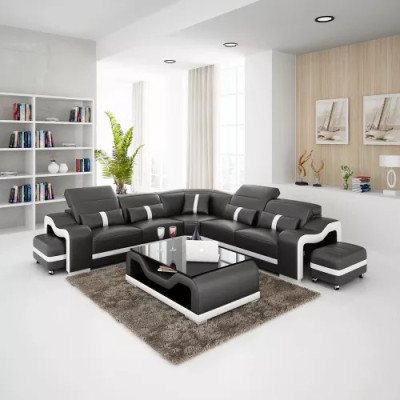 Leather sofa design sofa corner sofa L-shape modern corner sofa upholstery