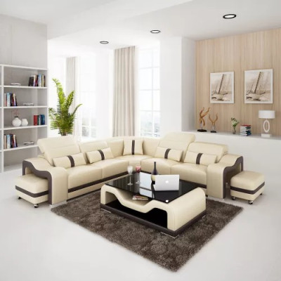 Leather sofa design sofa corner sofa L-shape modern corner sofa upholstery