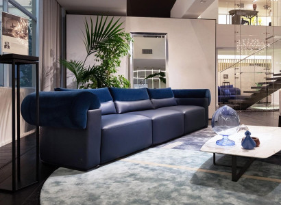 Big Sofa Couch 4 Seater Four Couches Upholstery Seat Sofas Couches Leather four-seater