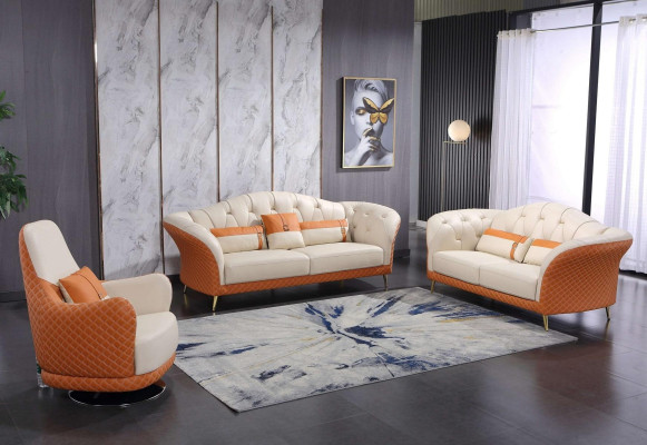 exclusive Upholstery Designer Furniture 32 Seater Couch Suite 2pcs. Living landscape