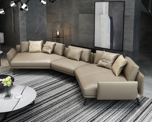 Modern sofa Corner sofa U-shape Upholstered furniture Living room Leather sofa Corner sofa