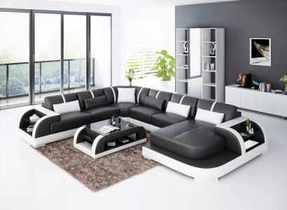 Corner suite Corner sofa Upholstery Corner sofa Modern Living room Sofa Couch