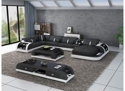 Modern Designer Corner sofa U-shape Living landscape Couch Sofas Upholstery Corner Sofa new