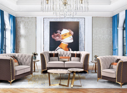 Sofa set 321 Seater leather sofa Modern sofa Designer sofa new