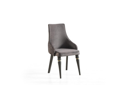 Luxury Armchair Design Chairs Design Armchair Wood Upholstery Chair Gray