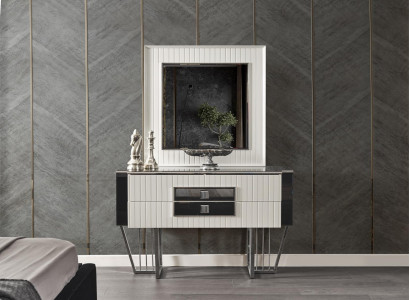 Luxury Chest of drawers Sideboard Mirror 2-piece Chests of drawers Bedroom Design Furniture
