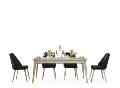Dining table Table Dining room Living room Tables Wood Design White Conference table new