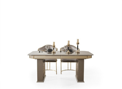 Dining table Gray Modern Dining room Beautiful Kitchen Wood Tables Design Luxury Metal new