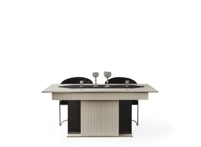Dining table White modern Dining room beautiful Kitchen wooden tables Design Luxurious Wood
