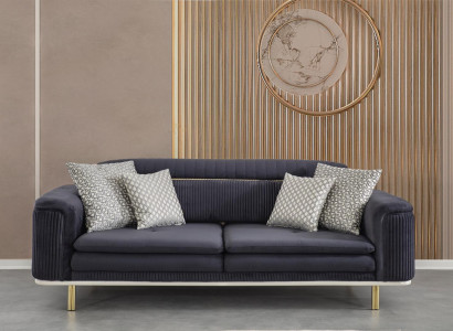 Sofa Couch Three Seater Living room Fabric Sofas Couches Furniture Furnishings