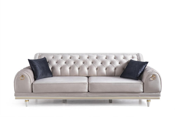 Luxury Sofa set Couch Set Furniture 3+3+1 Coffee table Furniture Textile 4pcs
