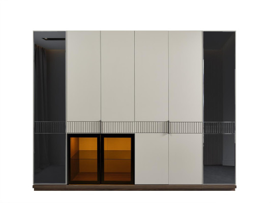 Wardrobe Wardrobe Luxury Wood Cabinets Design Furniture Bedroom White new