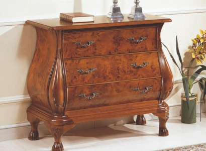 Classic Chest of drawers Wardrobe Wood Cabinets Furniture Consoles Italian Furniture Brown