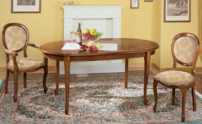 Table Set 2x Chair Dining room chair Chairs Wood Luxury Dining set Suite 3pcs new