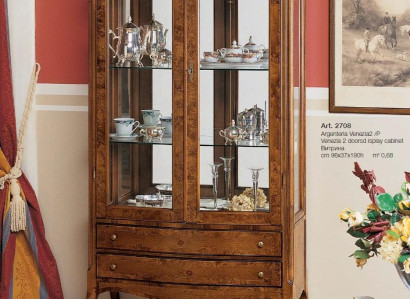 Display case Italian luxury furniture showcases sideboard wardrobe glass design cabinets