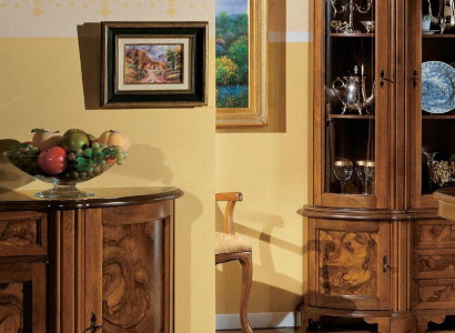 Furniture Glass Cabinet Display Case Wood Showcases Glass Wardrobe Cabinets Shelves Italy