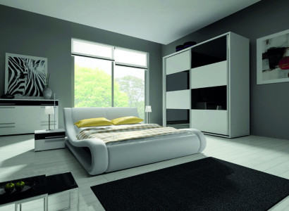 Design Bedroom Complete Sets Wardrobe Bed Chest of drawers Bedside table Modern