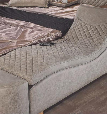 Exquisite Multifunction Bed with Lift with Chaise Longue Bed Bed Dimensions in Textiles