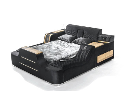 Exquisite bed multifunction double bed modern bedroom furniture