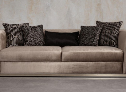 Sofa 3 Seater Couch Wood Furniture Living room furniture Sofas Couch Italian Style
