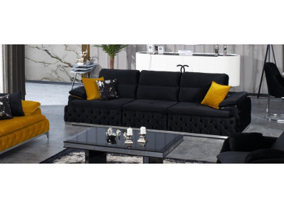 Italian Style Sofa Upholstery Couch Triple 4 Seater Sofas Furniture Couches