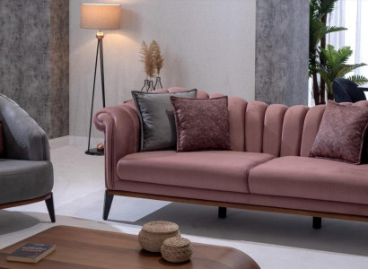 Designer Couches Sofas Suite Sofa 3 Seater + 1 Seater Sofa set Upholstery