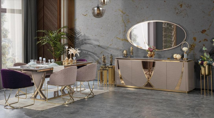 Chests of drawers Group Console Cabinets Modern new Suite Set 2pcs. Chest of drawers Mirror