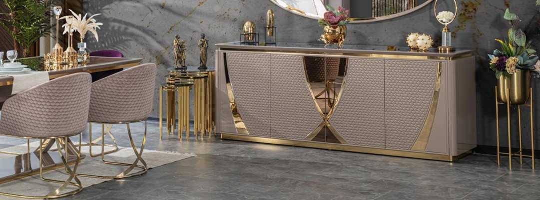 Chests of drawers Group Console Cabinets Modern new Suite Set 2pcs. Chest of drawers Mirror