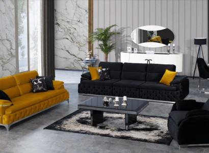 Sofa set 3+3+1 Seater Sofa Couch Upholstery Suite Couches Fabric