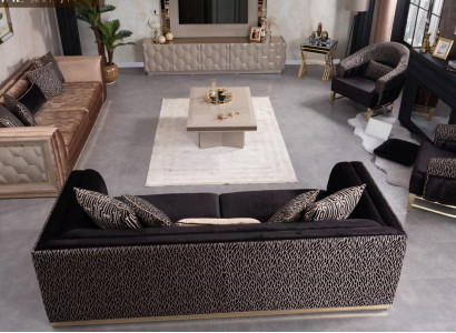 Sofa set 3+3+1+1 Seater Upholstery Sofa Living landscape Sofas Couch