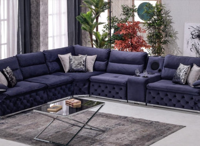 Corner sofa L-shape Couch Chesterfield Furniture Sofa Design Furniture Italy