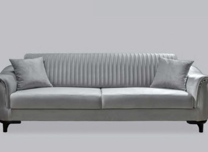 Couches Upholstery Sofa 3 Seater Three Seater Fabric Sofa Living room Gray