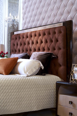 Bed Luxury Upholstery Design Double Beds Hotel Marriage Sleep Room Textile