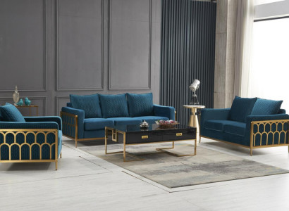 Living room Design Sofa Sofa set 3+2+1 Seat Modern Couch Set