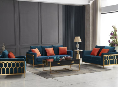 Sofa set 3+2+1 Seater Relax Set Design Sofas Upholstery Couches Leather