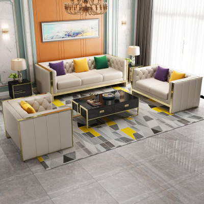 Sofa 2 Seater Leather Sofa Couch Living landscape Suite Design Modern