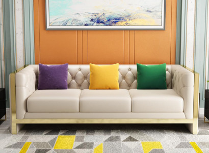 Sofa Design Sofas Upholstery Couches Textile Relax Modern Three-Seater new