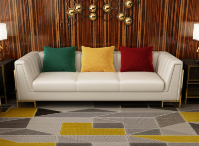 Sofa 3 Seater Leather Sofas Couch Upholstery Suite Decorative Sofa set Modern