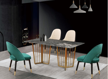 Designer Dining table Table Dining room Living room Design Tables 180x90cm