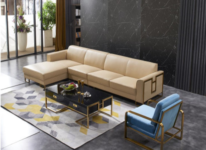Design Sofa Couch Corner sofa Stool Upholstery Suite Living landscape